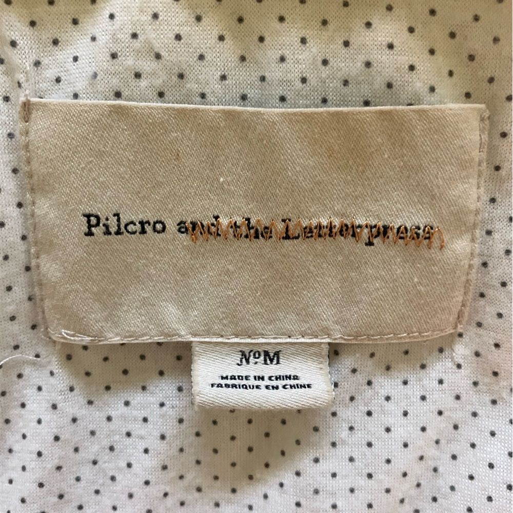 Pilcro Mustard Corduroy Puffer Vest - Picture 4 of 7
